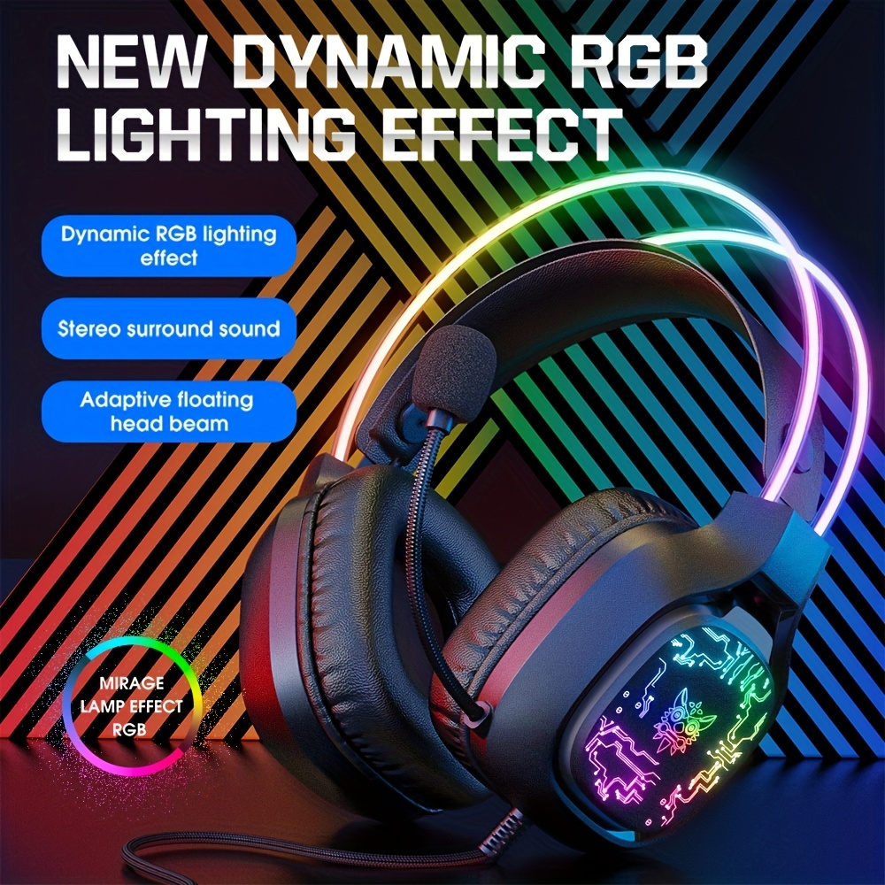 Gaming Headset With Mic Rgb - ONIKUMA X22 casque de jeu RGB