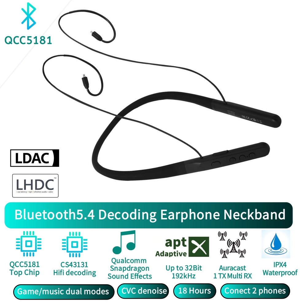 Sleep Mask Headphones Bluetooth - Écouteurs tour de cou sans fil