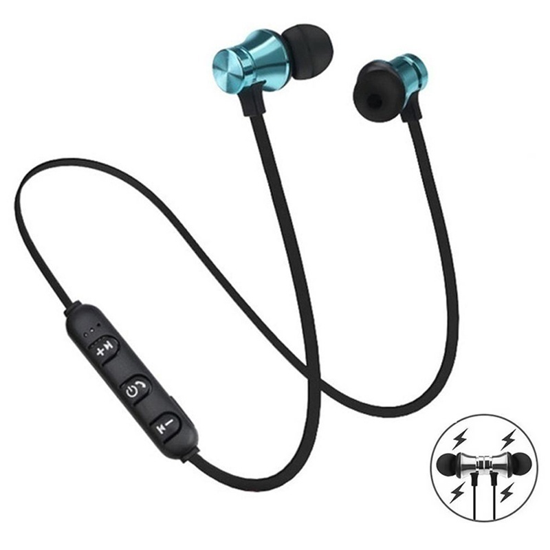 Magnetic Neckband Sports Earphones - Écouteurs intra-auriculaires à bande de cou,