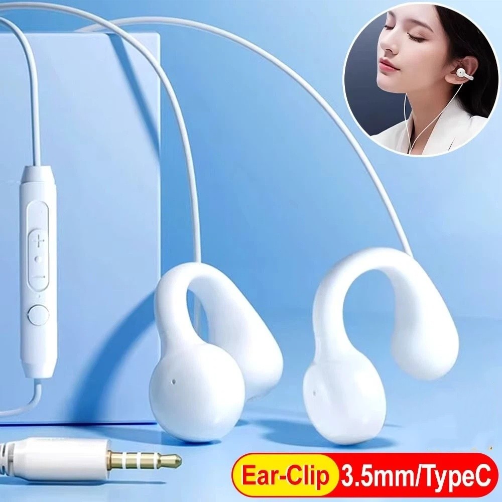 Open Ear Air Conduction Headphones - Écouteurs filaires à conduction osseuse, 3,5