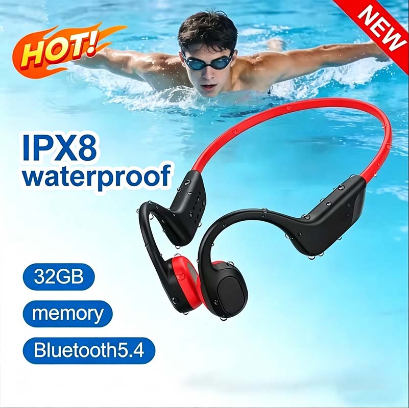 Anc Wireless Over Ear Headphones - Nouveaux écouteurs Bluetooth à conduction osseuse