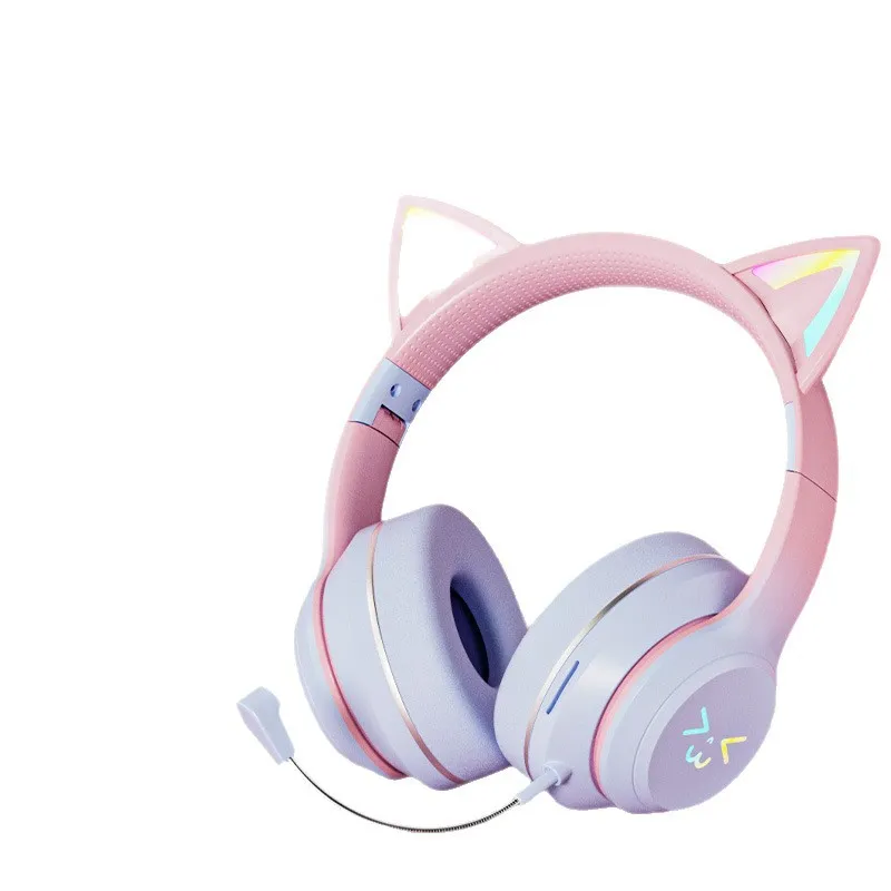 Casque Bluetooth sans fil avec - Cat Ear Bluetooth Headset Led avis et prix