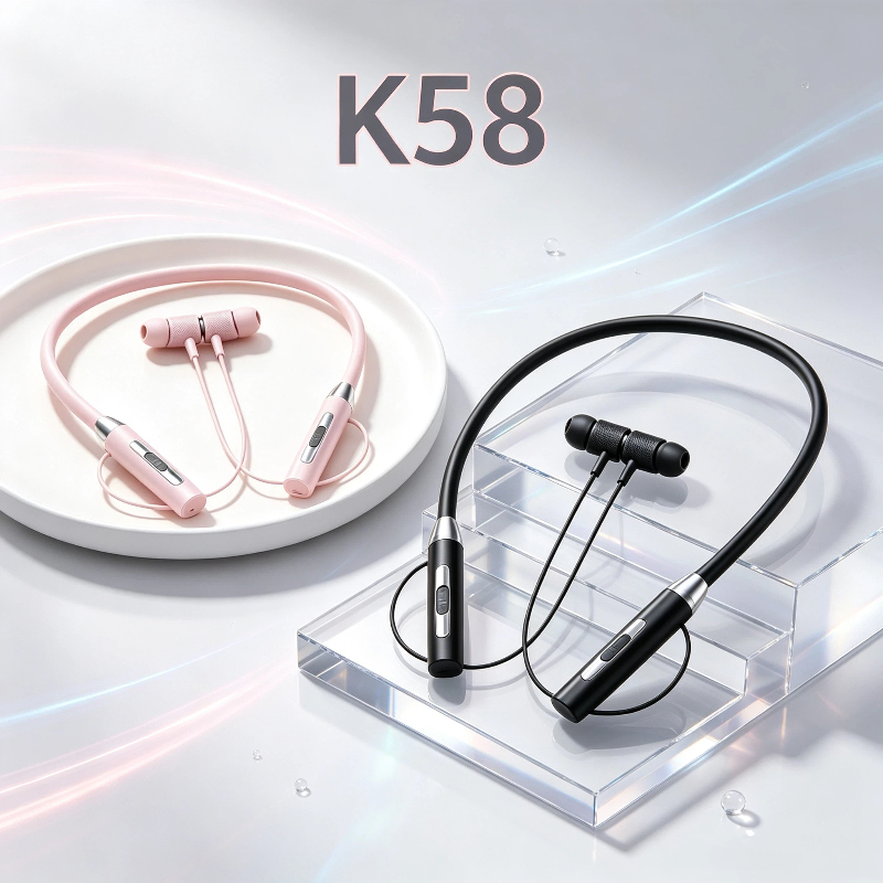Nouveau casque Bluetooth K58,  - Magnetic Neckband Sports Earphones avis et prix