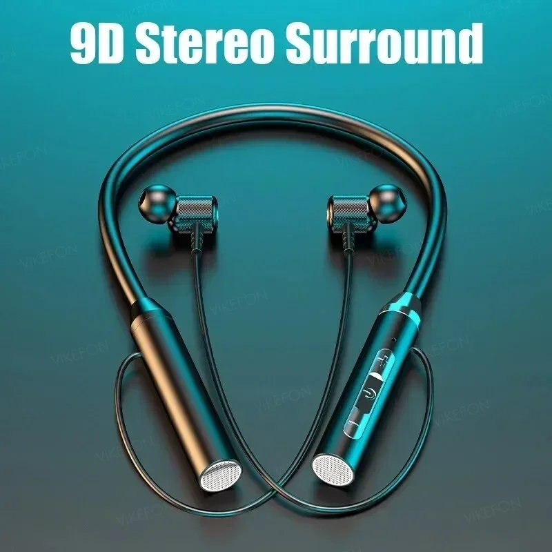 Écouteurs sans fil Bluetooth 5 - Magnetic Neckband Sports Earphones avis et prix