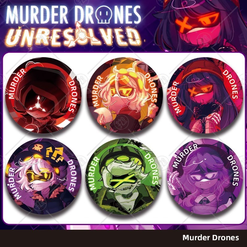Murder Drones Badge Bouton Déc - Drones avis et prix