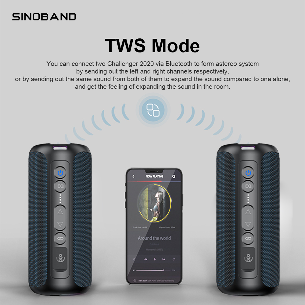 XDOBO Challenger 2020 Enceinte - Portable Bluetooth Speaker Waterproof Ipx7 avis et prix